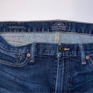 Lucky Brand 361 Vintage Straight Dark Wash Jeans 33x30